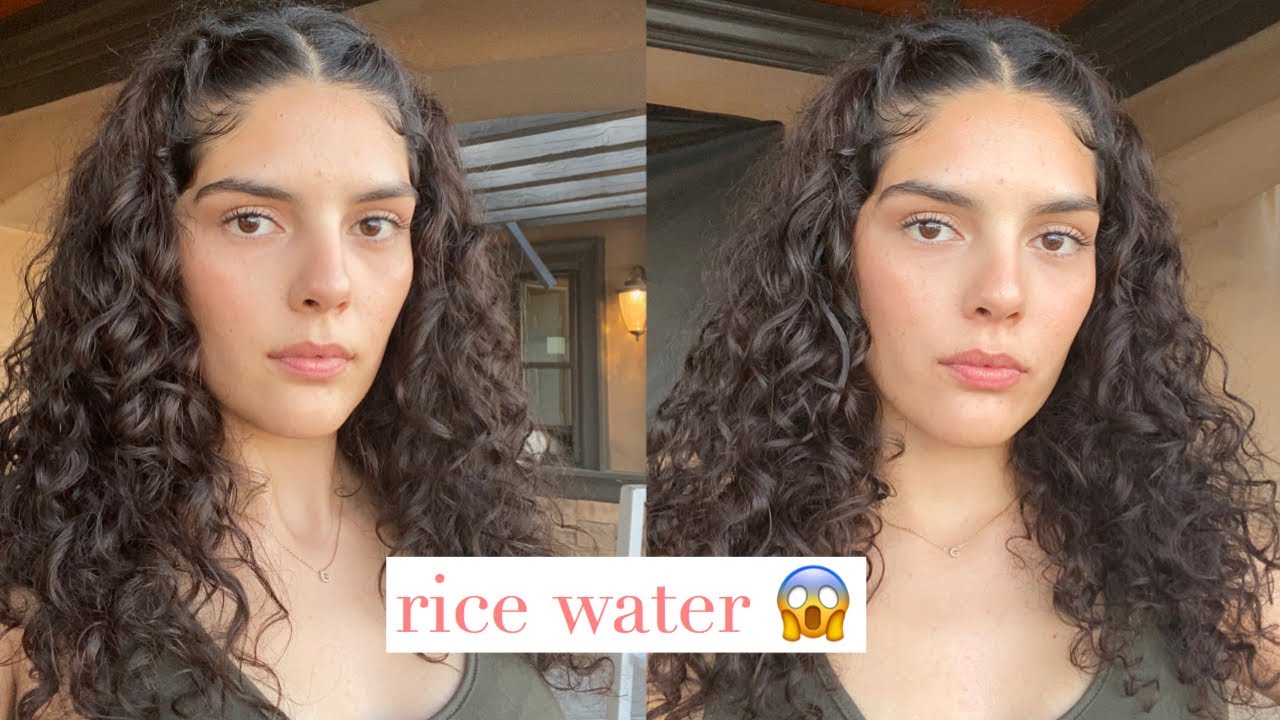 RICE WATER BROUGHT MY CURLS TO LIFE! (my curly hair transformation)