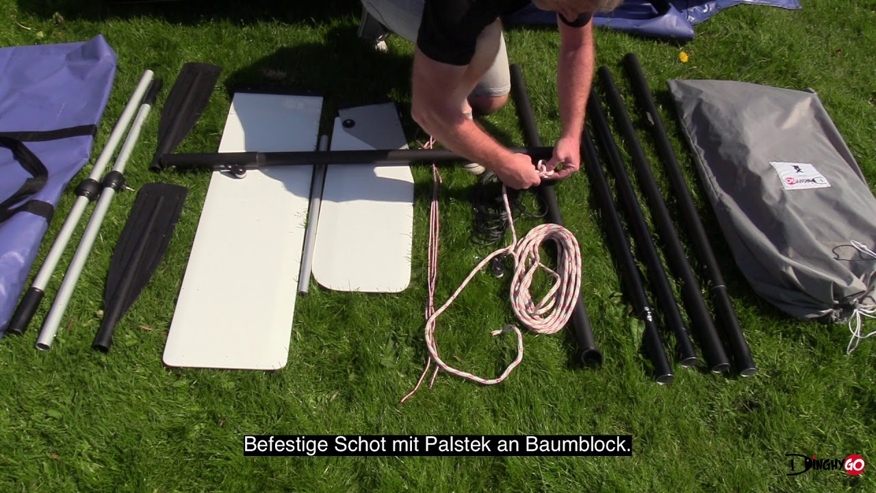 DinghyGo Orca montieren