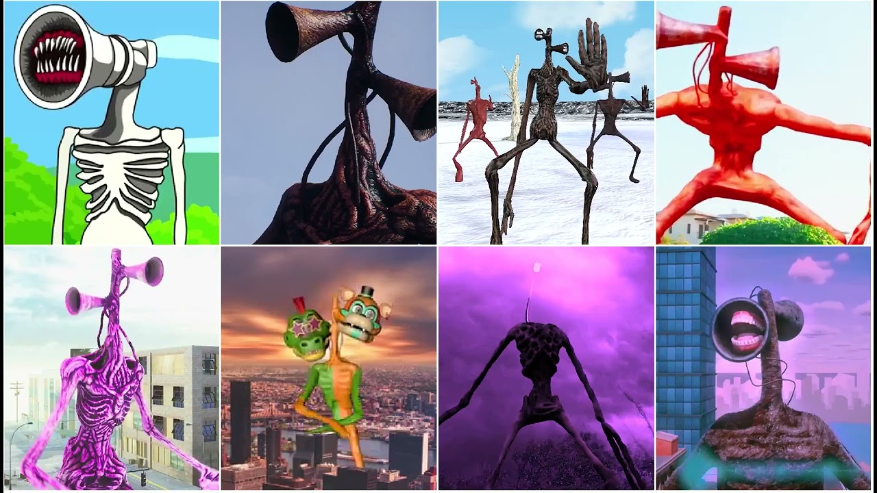 Mix - Siren Head New Coffin DanceMeme Song Cover 