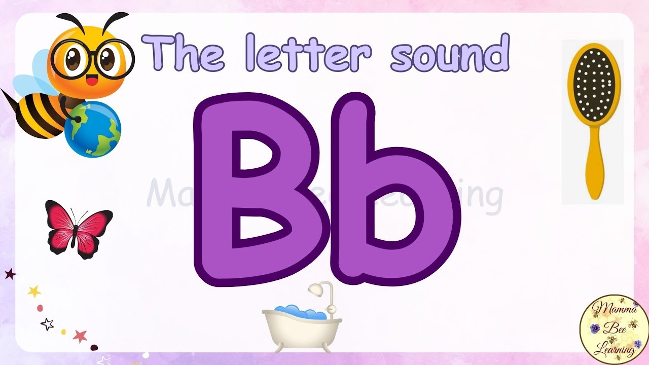 Let's learn letter sound 'B' | PHONICS | Short Vowel B Words #alphabet #kidsvideo #english