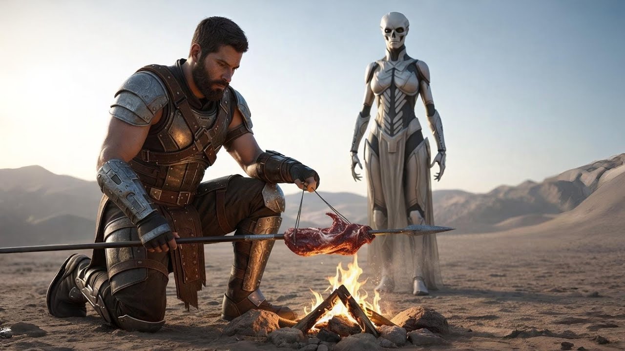 He Discovered an Old Spear to Roast Meat — But a Voice Behind Him Said: Now Your Species Is on the M