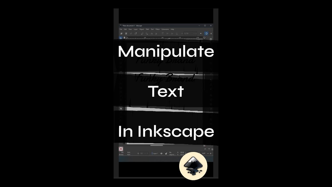 Modify Typography with Inkscape: A Quick Tip 🧠
