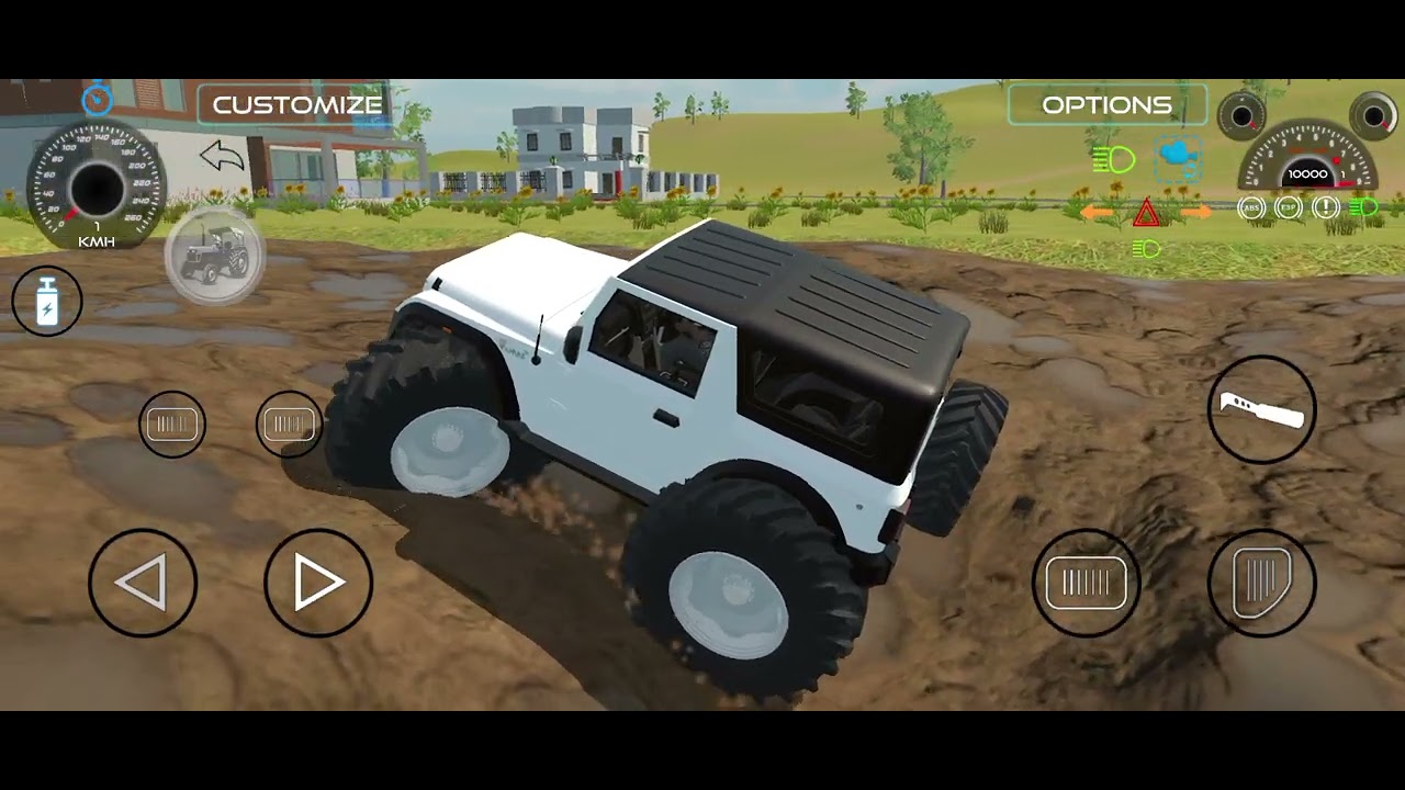 Thar stocked in mud 4×4