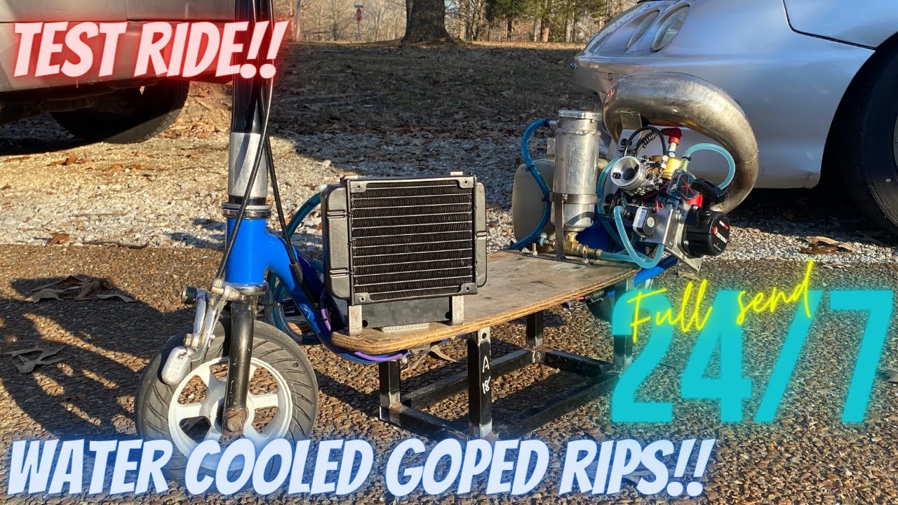 Water Cooled Goped Sport is a Blast!!!
