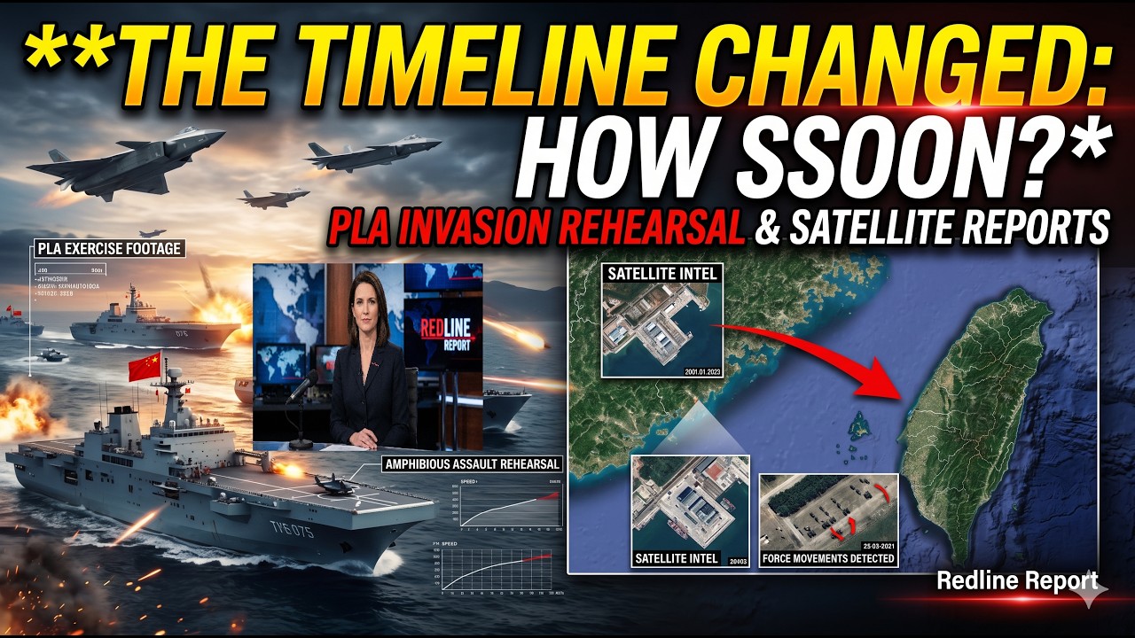 China is rehearsing the Taiwan invasion &mdash; and the timeline just moved up