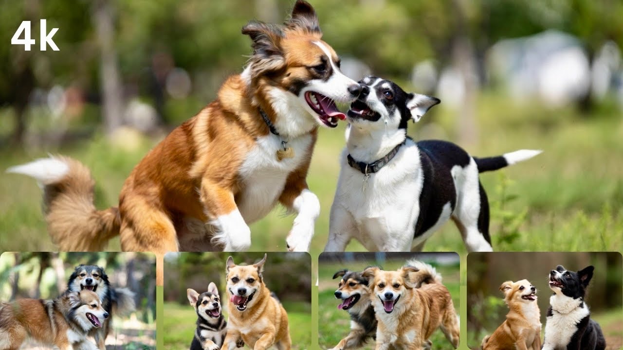 Dog cute all Relaxing #4k 