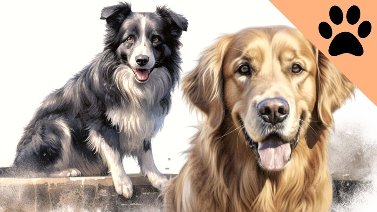 Border Collie vs Golden Retriever