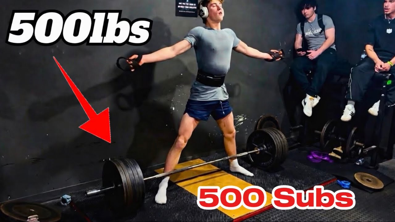 500 Subs, 500 Deadlift? (Arnold Expo Pt.2) 
