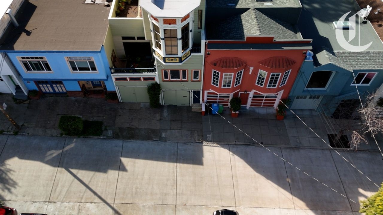 This block in Bernal Heights is one of the most colorful in San Francisco