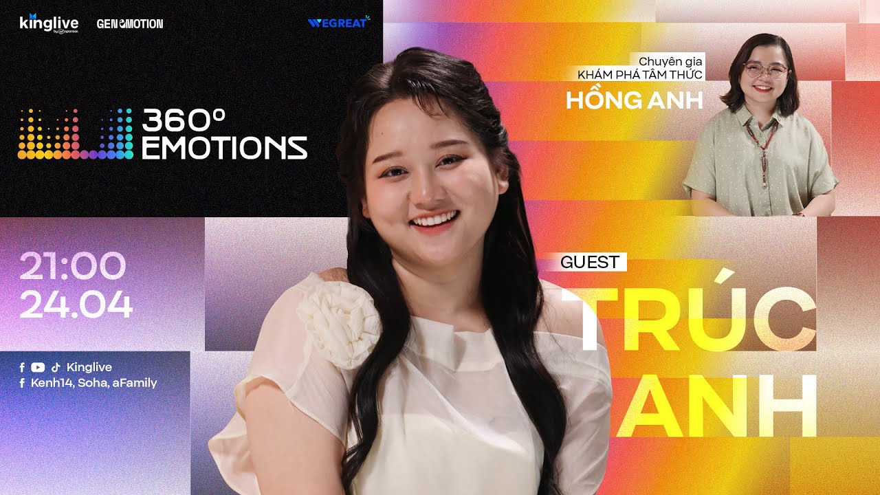 Khi thực sự yêu chính mình, không ai có thể tổn thương được bạn - Trúc Anh | 360°Emotions Tập 19