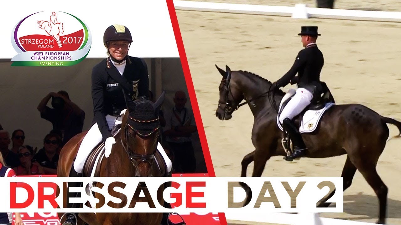 World Record! Germany sets new standard in Team Dressage | FEI European Eventing Championships 2017