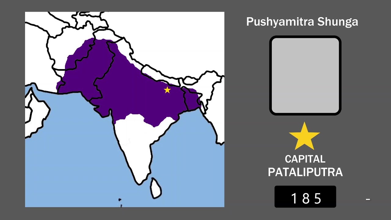 History of Shunga Empire Every Year