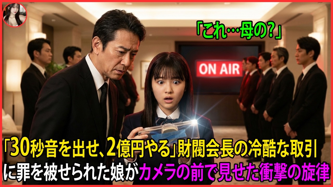 「納得させたら2億円送ろう」財閥会長の宣告に、すべてを奪われかけた少女が観客に見せた奇跡の反撃。#動エピソード#老後の物語 #家族の物語