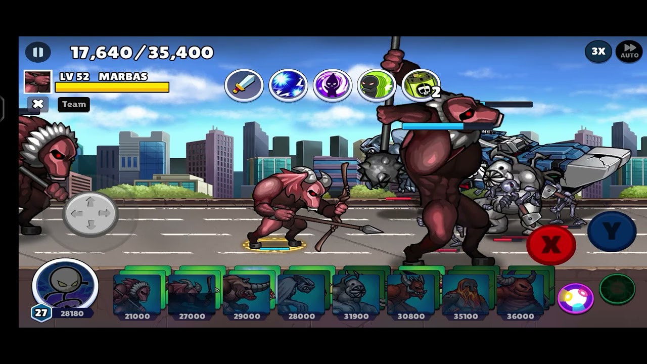 Hero Wars Super Stickman Defense 3v3 Devilz vs Devilz PVP Gameplay