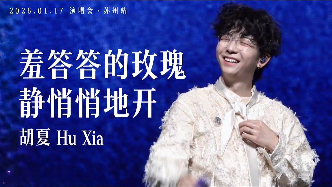 【胡夏】点歌台《羞答答的玫瑰静悄悄地开》A Shy Rose Is Silently Blooming - Hu Xia｜Engsub｜