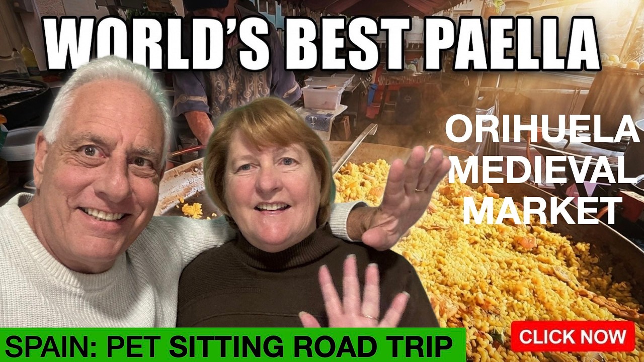 The worlds best Paella? This Medieval Market is incredible:  House Sitting Spain 🇪🇸 |