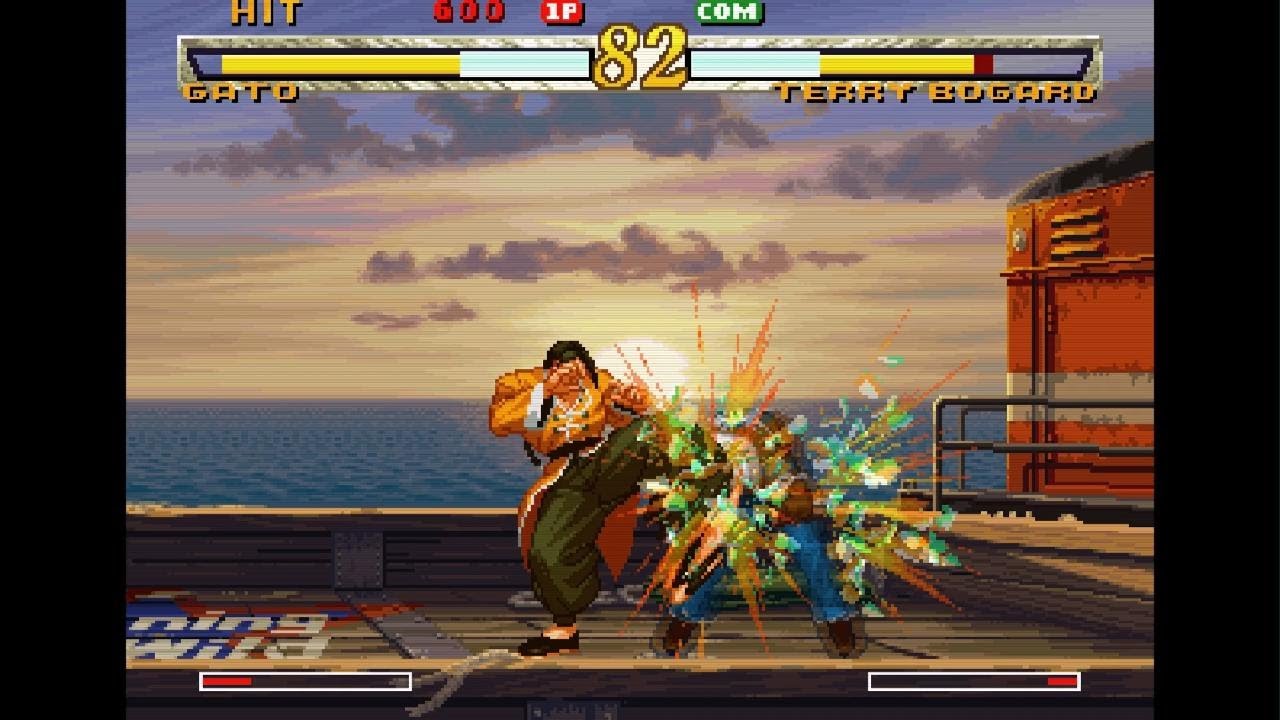 GAROU: MARK OF THE WOLVES_ PS5 ZERANDO Modo história GATO