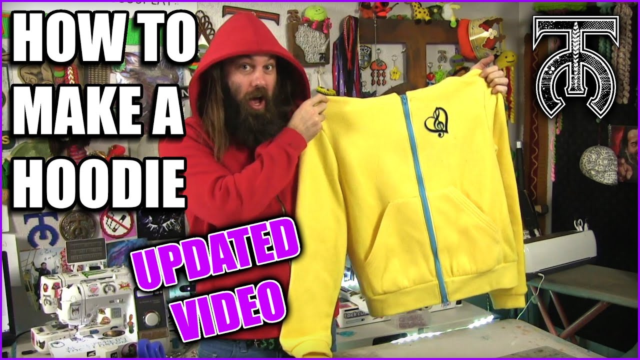 How to Make a Hoodie - Sewing from Scratch - Tock Custom - How to use a Sewing Machine