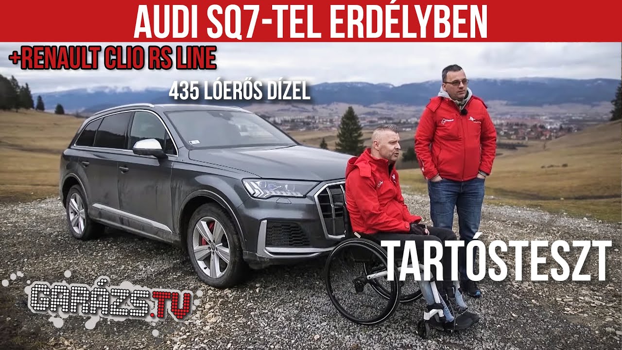 Audi SQ7-tel Erdélyben l Renault Clio RS Line (Garázs ep.743)