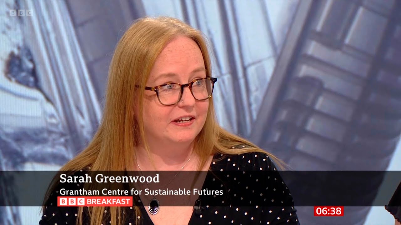 Sarah Greenwood on BBC Breakfast (03/08/2024)