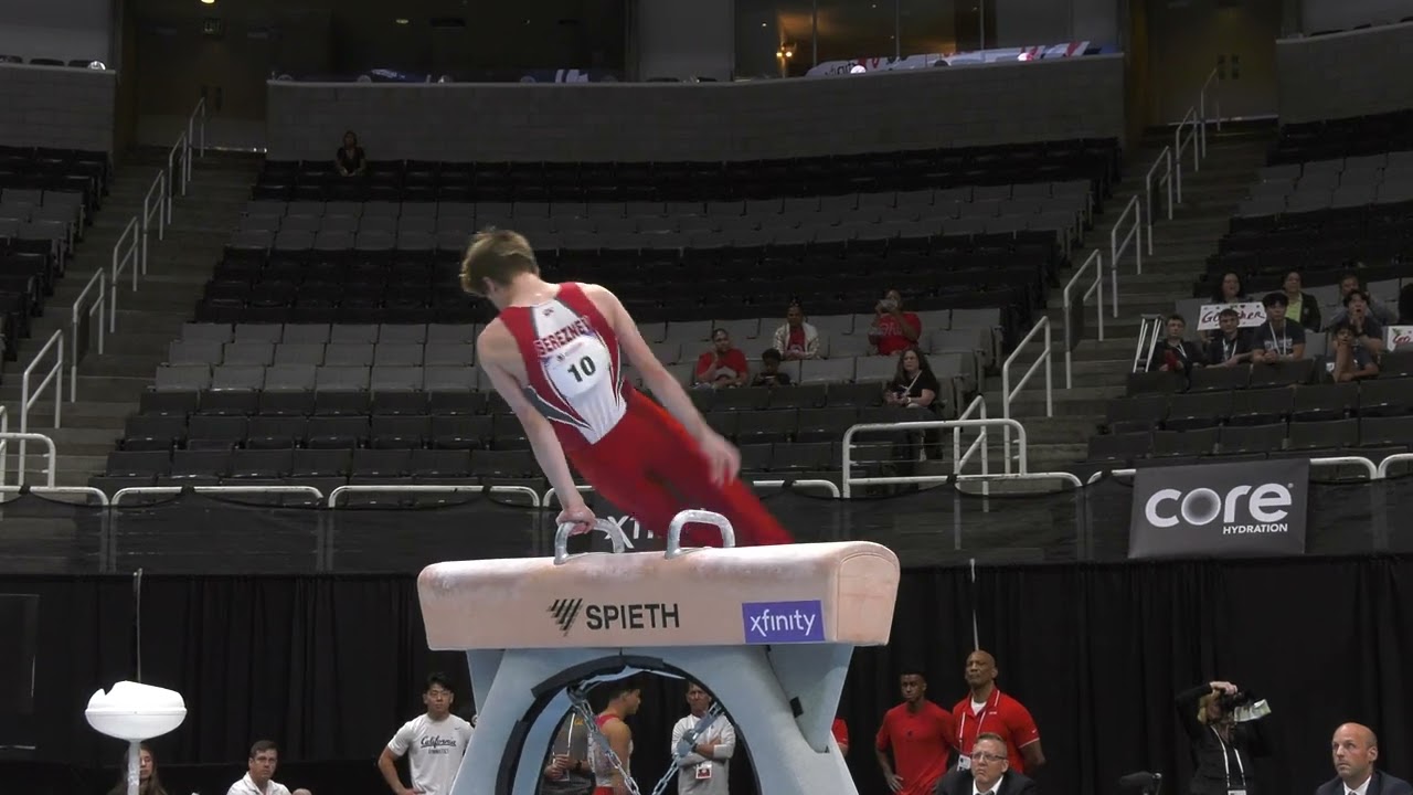 Maxim Bereznev - Pommel Horse - 2023 Xfinity U.S. Championships - Senior Men Day 1
