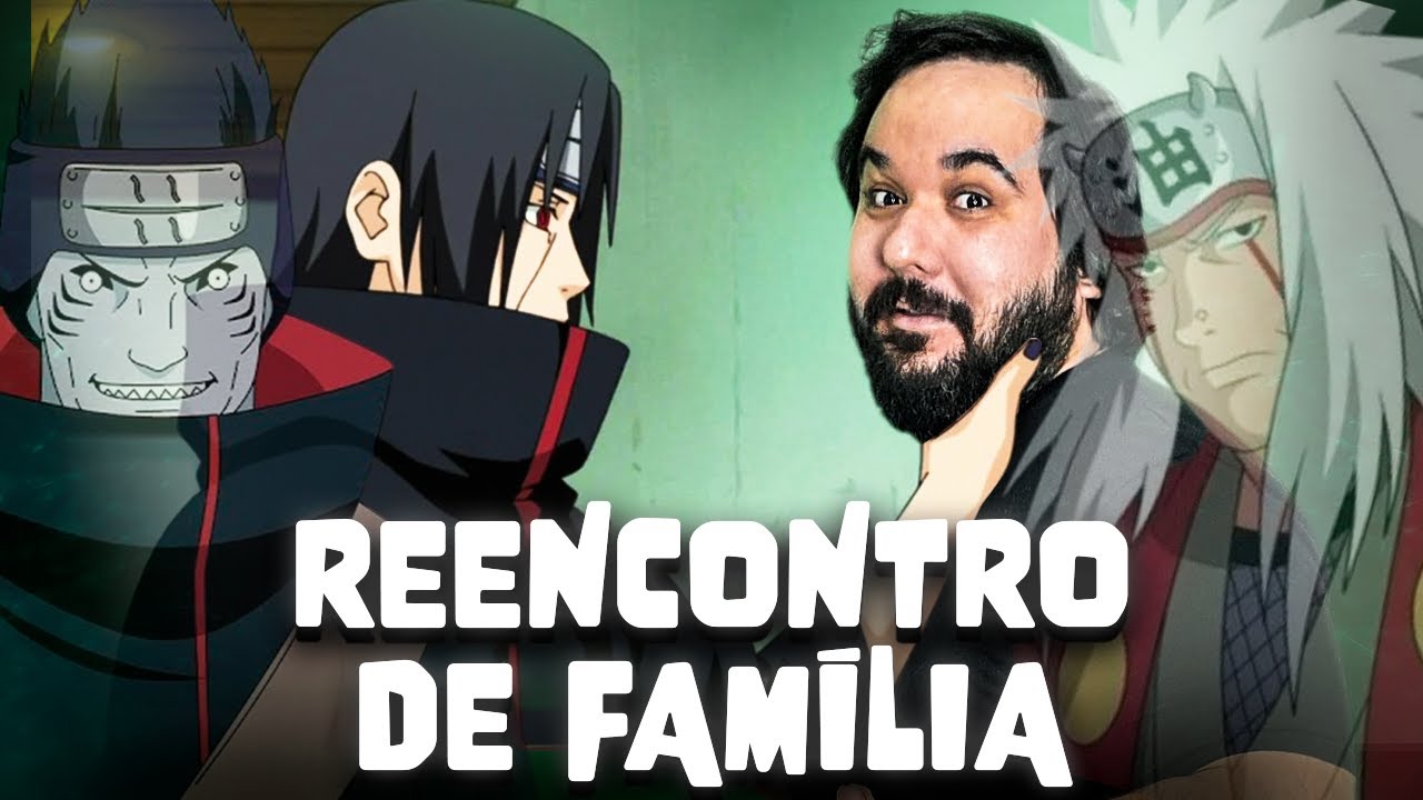 Jiraya fez o Itachi e kisame fugirem ou era só um plano? | Jiraya Vs. Itachi e Kisame | Zé Renacho
