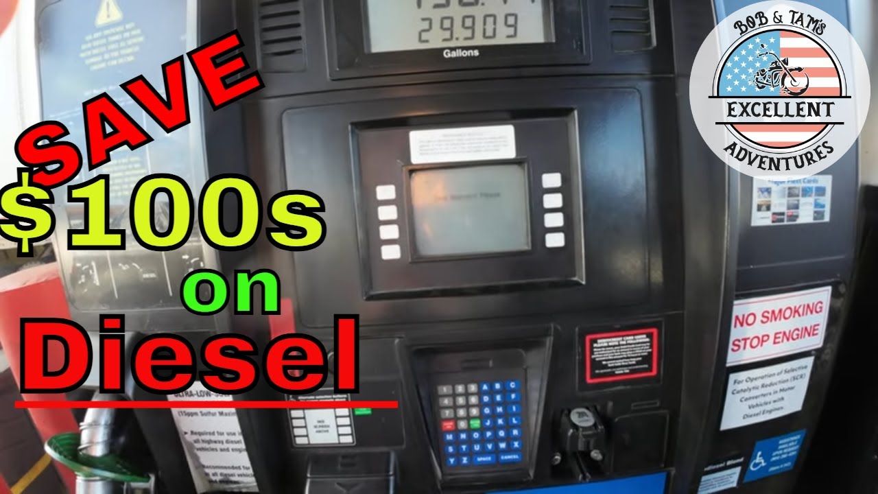 How To Save $100's on Diesel Fuel EFS FUEL CARD