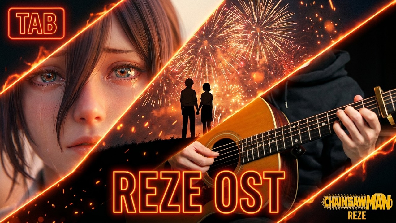 Chainsaw Man: Reze Arc | COMPLETE 11-Track Guitar Collection (Fingerstyle Covers + TABs)