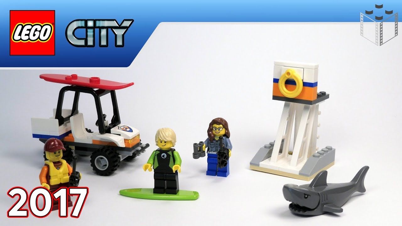 Lego City 60163 Straż przybrzeżna - zestaw startowy - Stop Motion Build