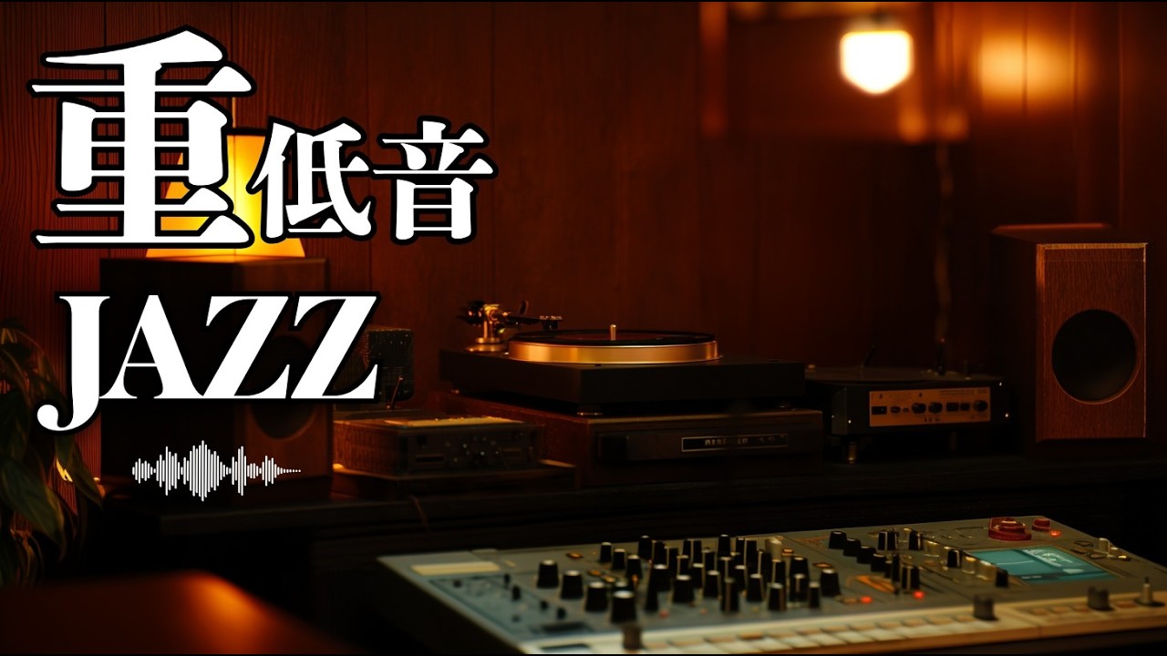 自分のために時間をつかう。- 重低音JAZZ
