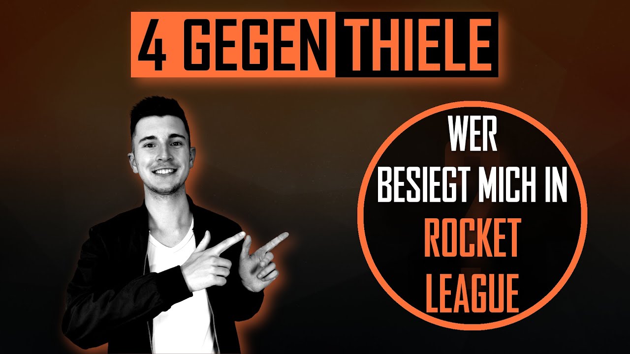 🟠 Kannst du mich in Rocket League besiegen? | 4 gegen Thiele!