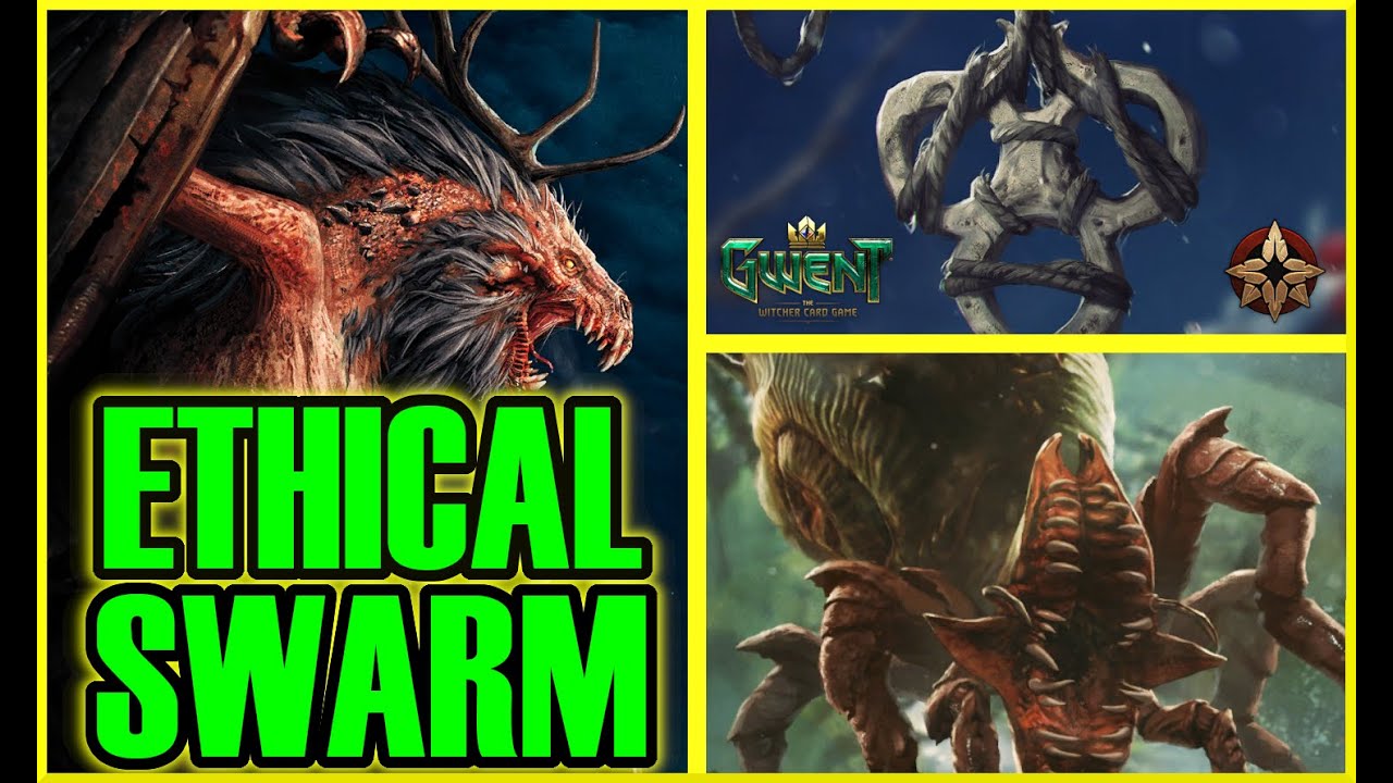 GWENT | BOOST | Arachas Swarm Monster deck with Talismans