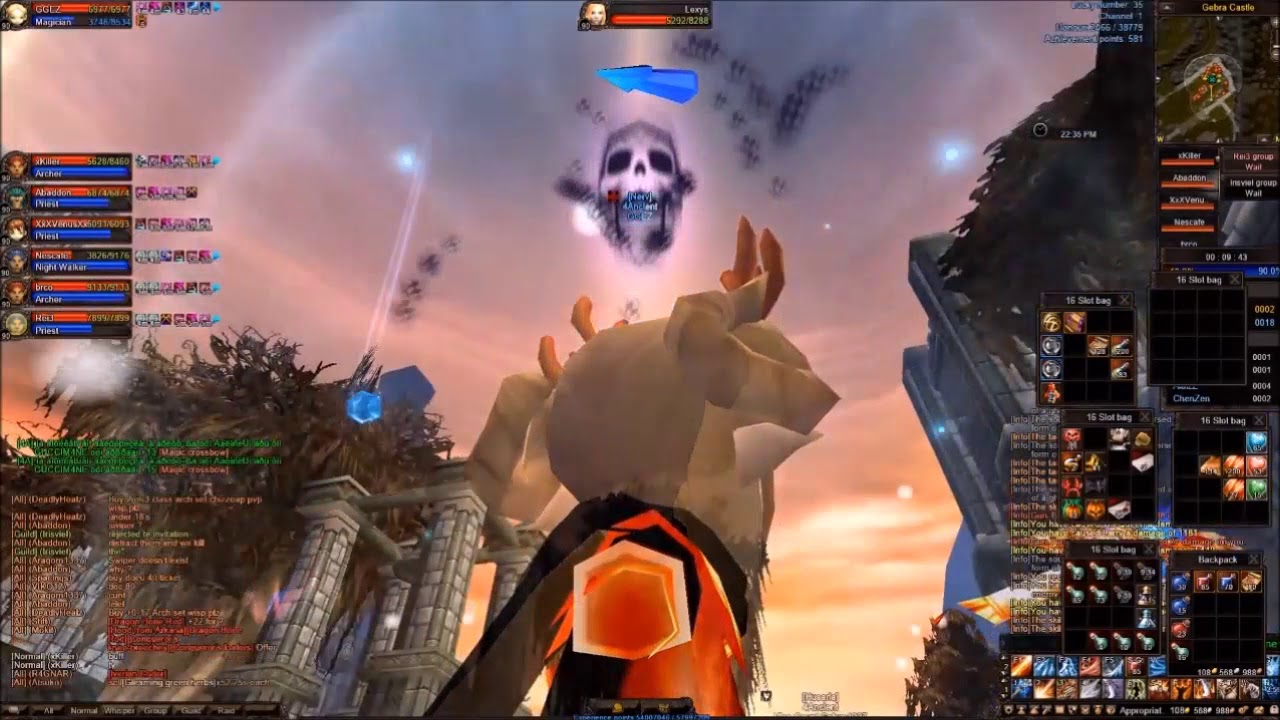 4Ancient one shotting with mage