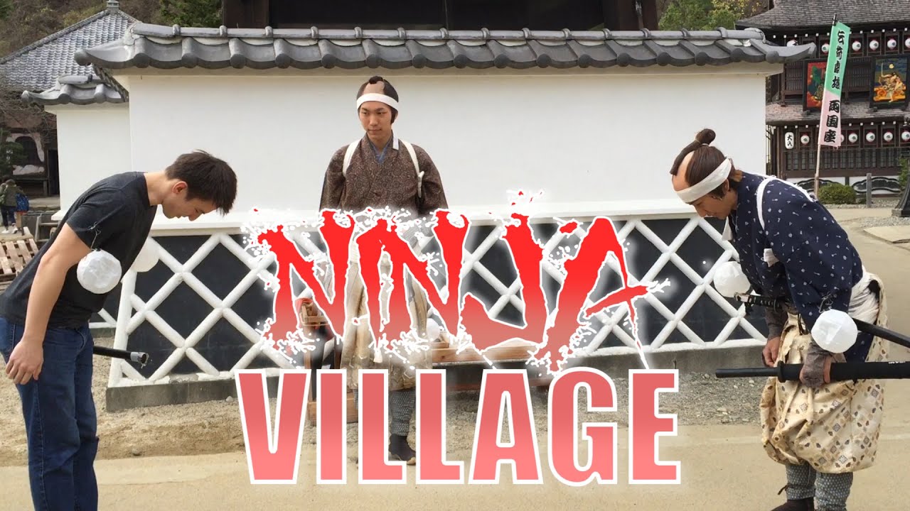 JVLOG | How to be NINJA! Edo Wonderland Theme Park in Japan! | 日光江戸村