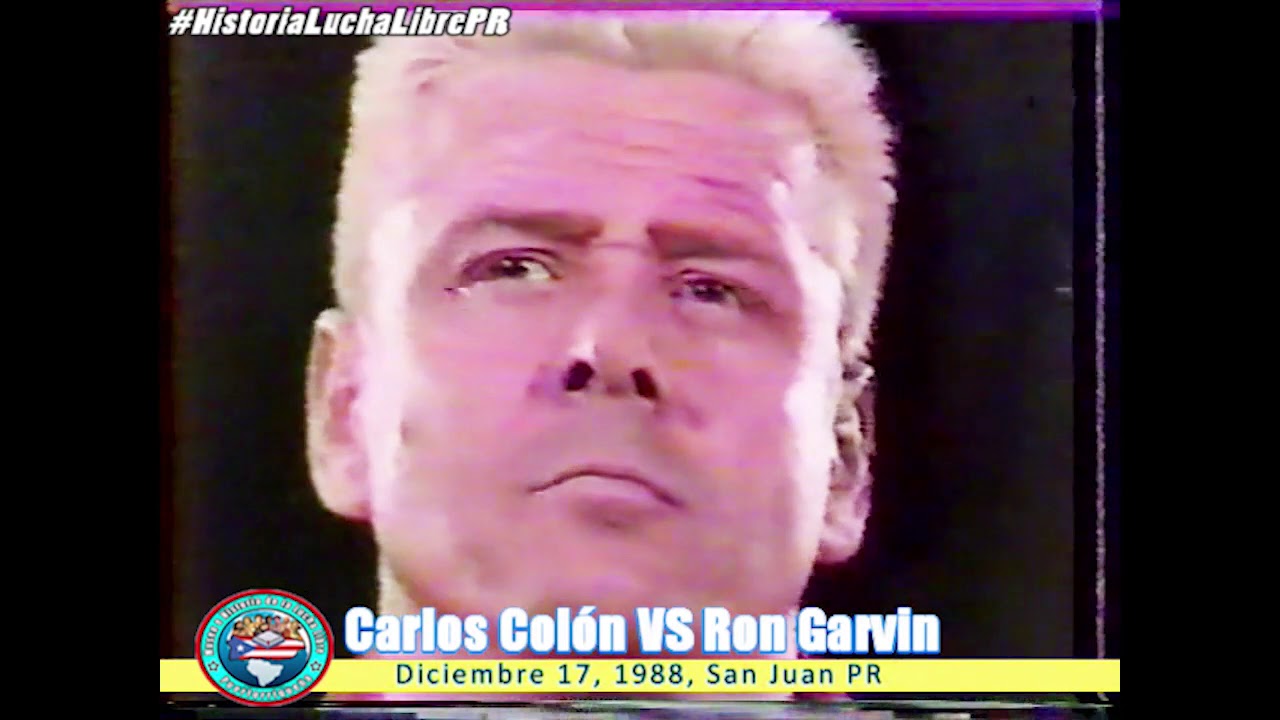 WWC 1988 Carlos Col&oacute;n VS Ron Garvin (17 Diciembre 1988)