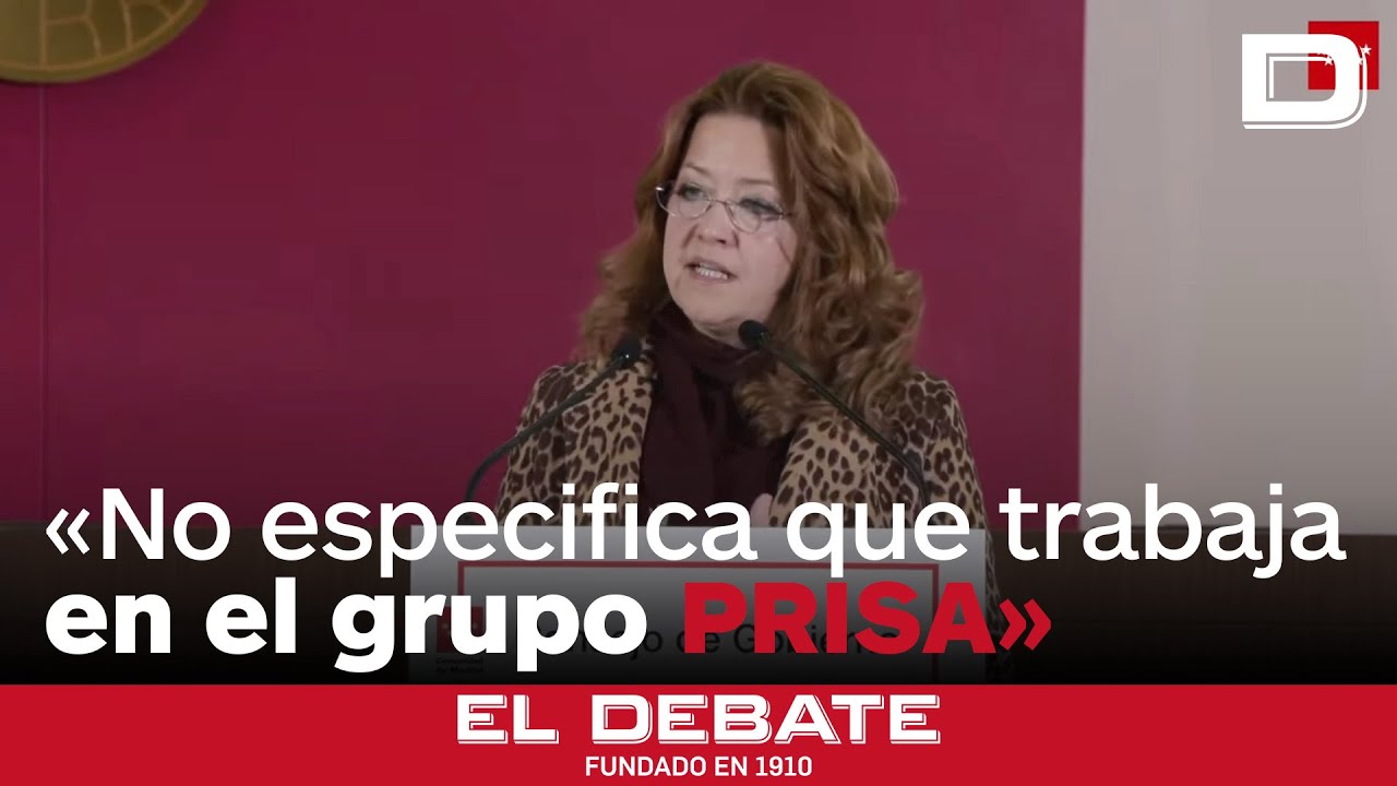 El repaso de la consejera de Sanidad a un periodista de El Pa&iacute;s que preguntaba por su trayectoria
