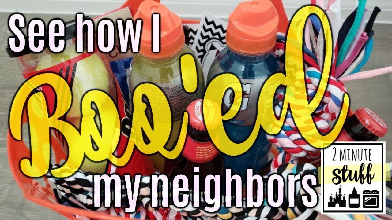 How to BOO somebody this Halloween (BOOze edition!) || Happy Halloween!