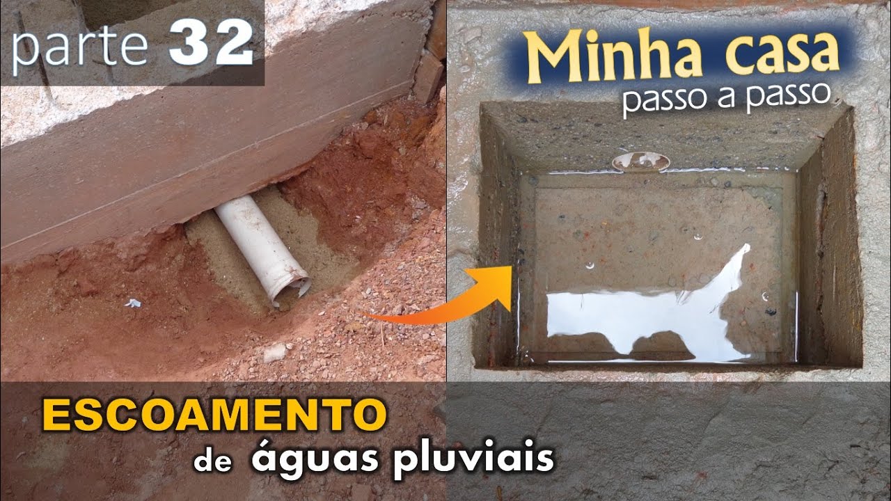 # 32 - ESCOAMENTO de ÁGUAS da CHUVA (águas pluviais)