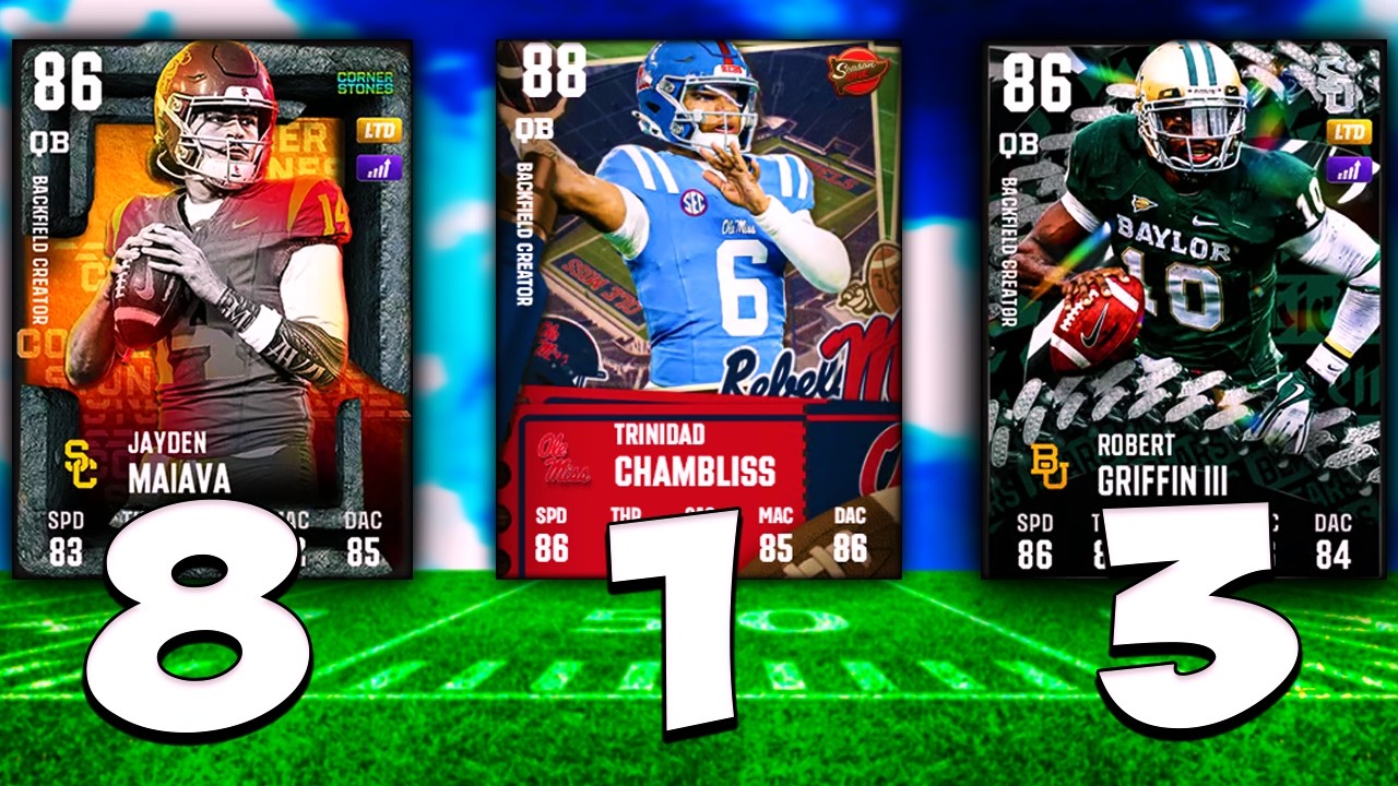 Топ-10 квотербеков в CFB 27 Ultimate Team!