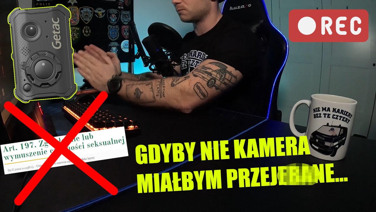 GW*ŁT KT&Oacute;REGO NIE BYŁO, CZYLI JAK KAMERA URATOWAŁA MI TYŁEK | Policyjne Historie