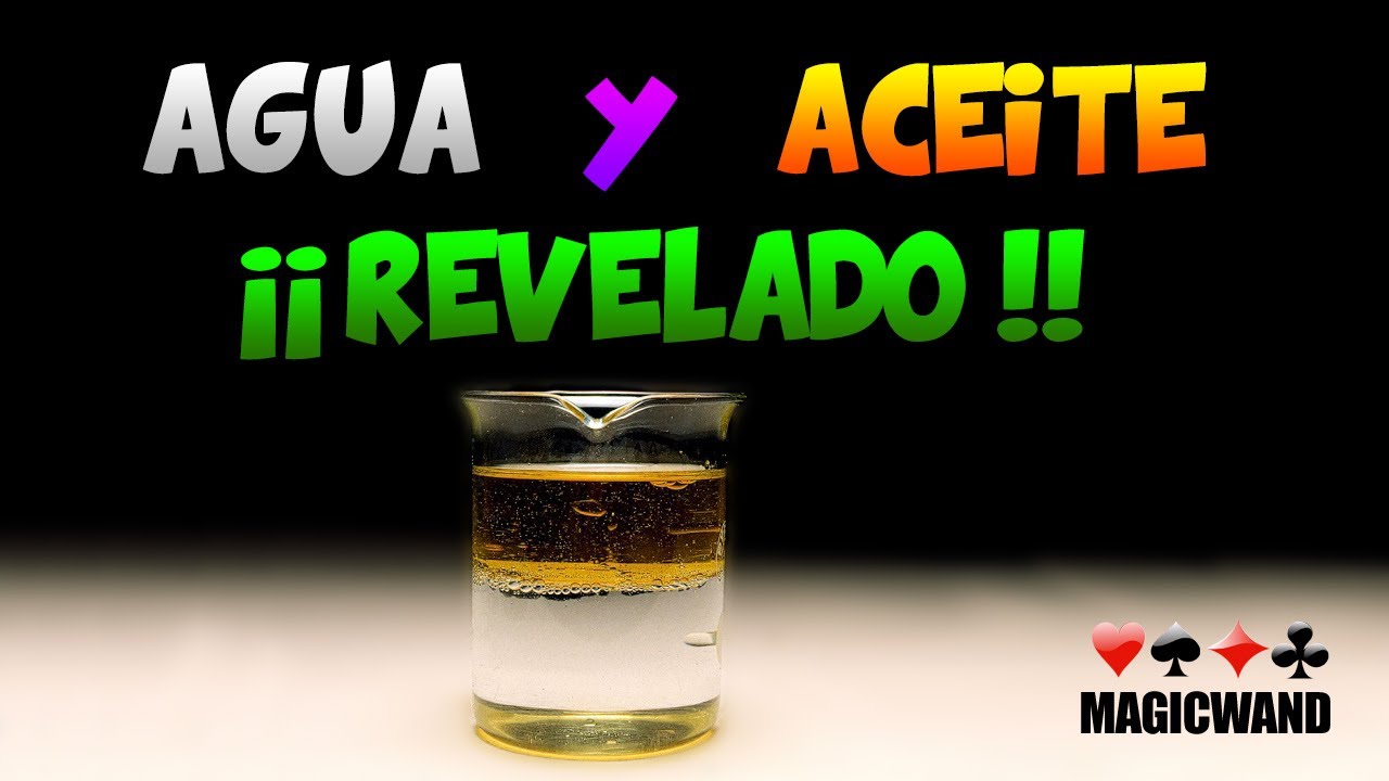 Truco Agua y Aceite REVELADO! - Magia con Cartas