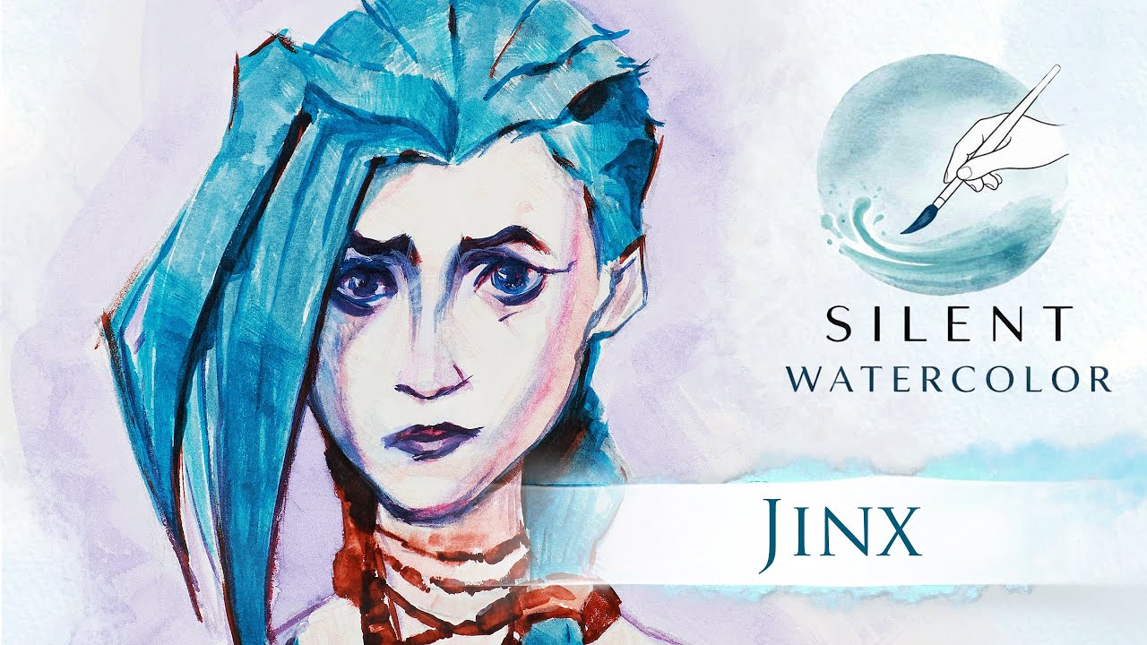 Painting Jinx in Watercolor | Silent Art