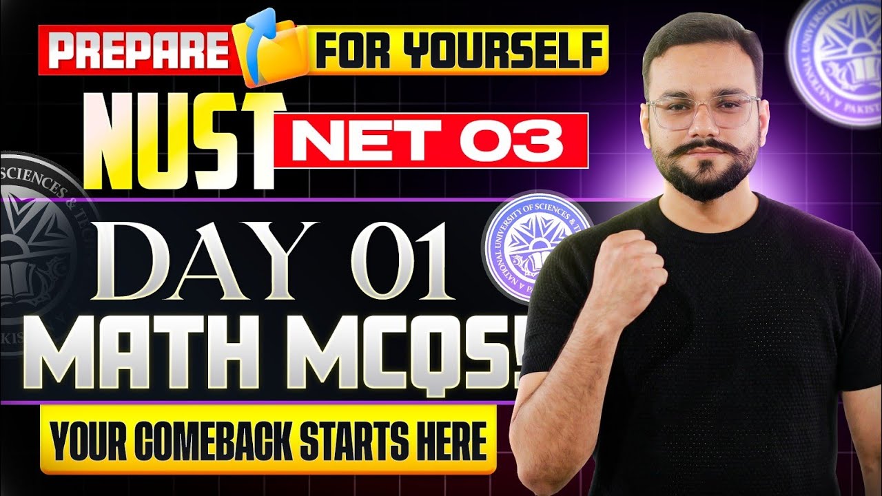 NUST NET 03 4th April Math Solutions | NUST 4th April Math Questions | NET Engineering | NET 03