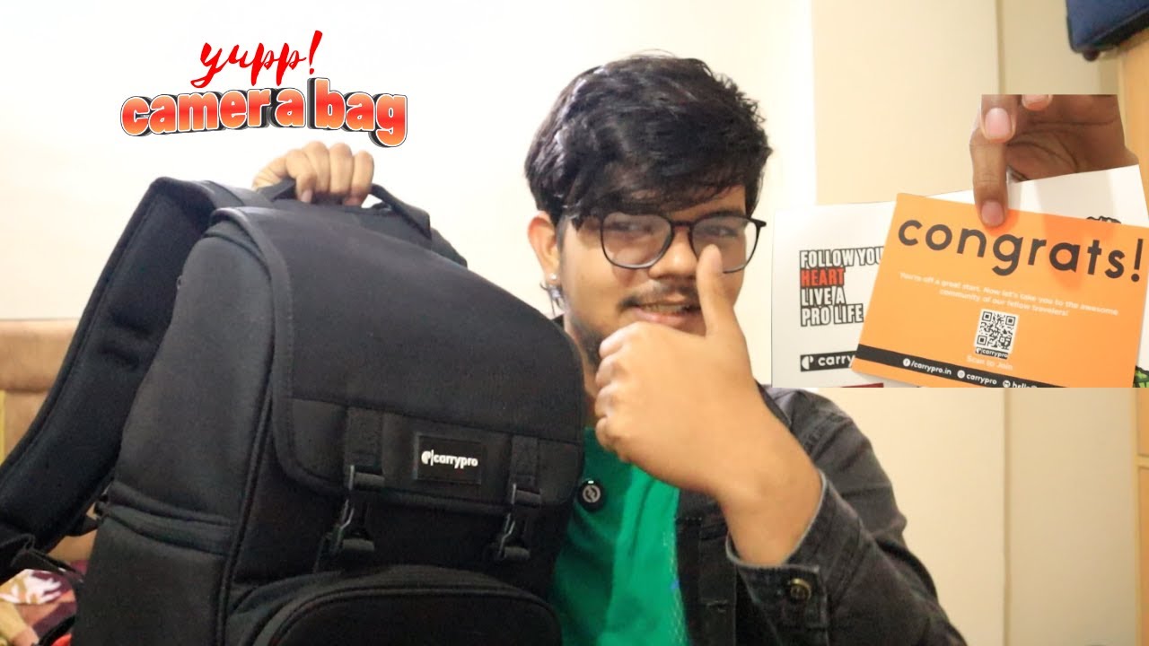 New Camera Bag Unboxing || finally 🥳 || #ghanuvlogs 