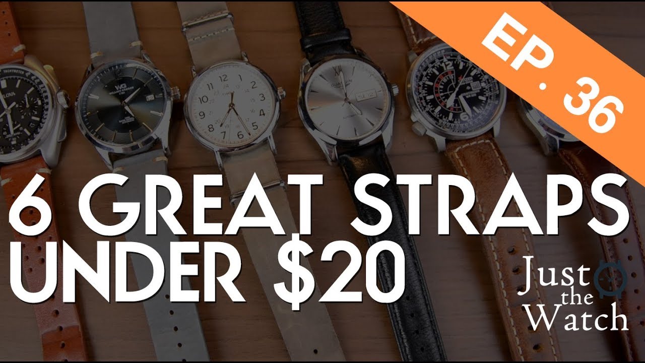 6 Great Watch Straps under $20 + RITCHE STRAP WINNER ANNOUNCEMENT