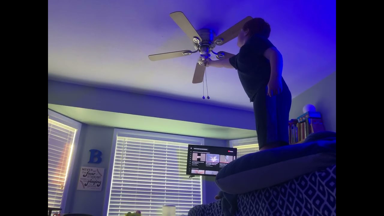 Fixing my noisy ceiling fan