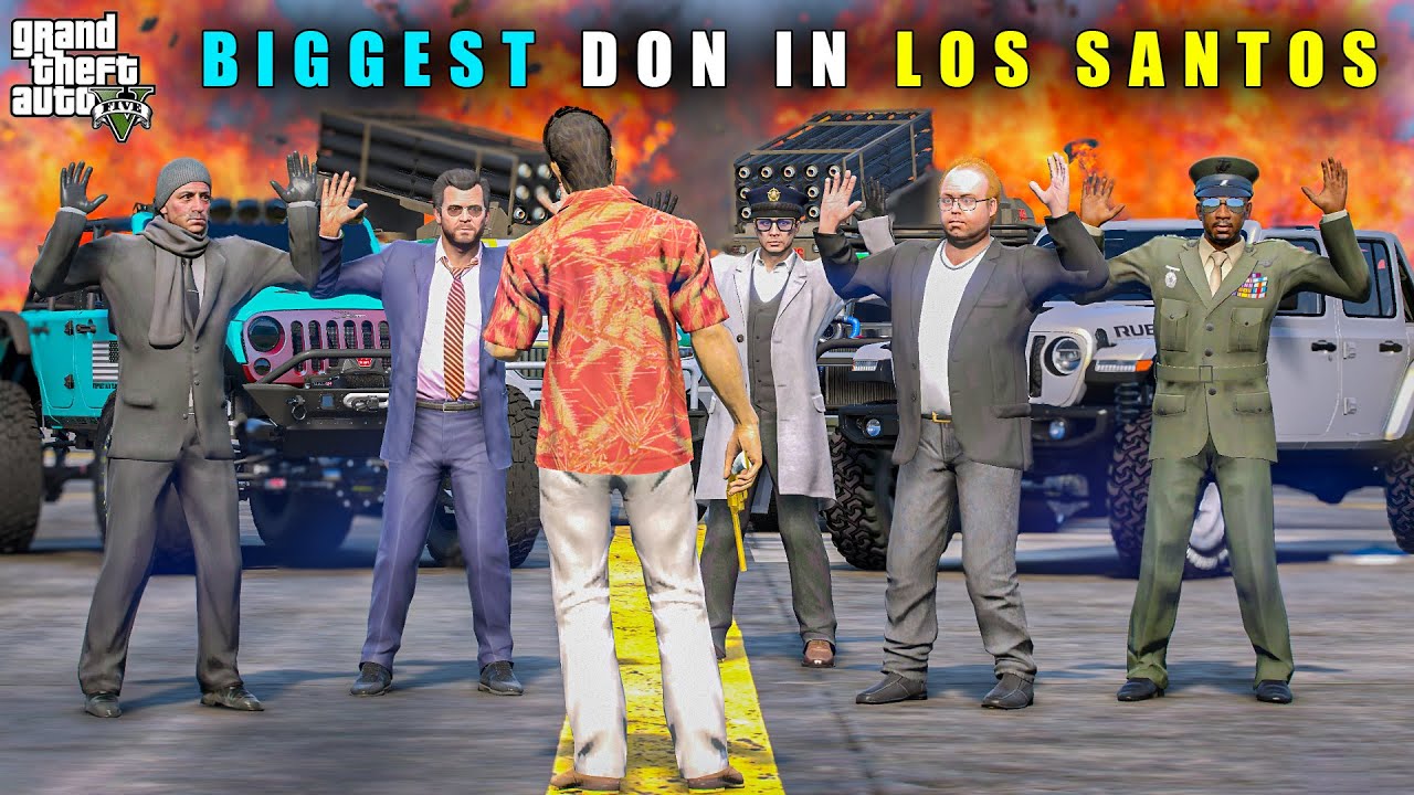 GTA 5 : BIGGEST POWERFUL DON IN LOS SANTOS || BB GAMING