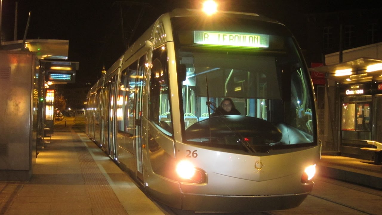 Premier tramway ligne 2 de Valenciennes