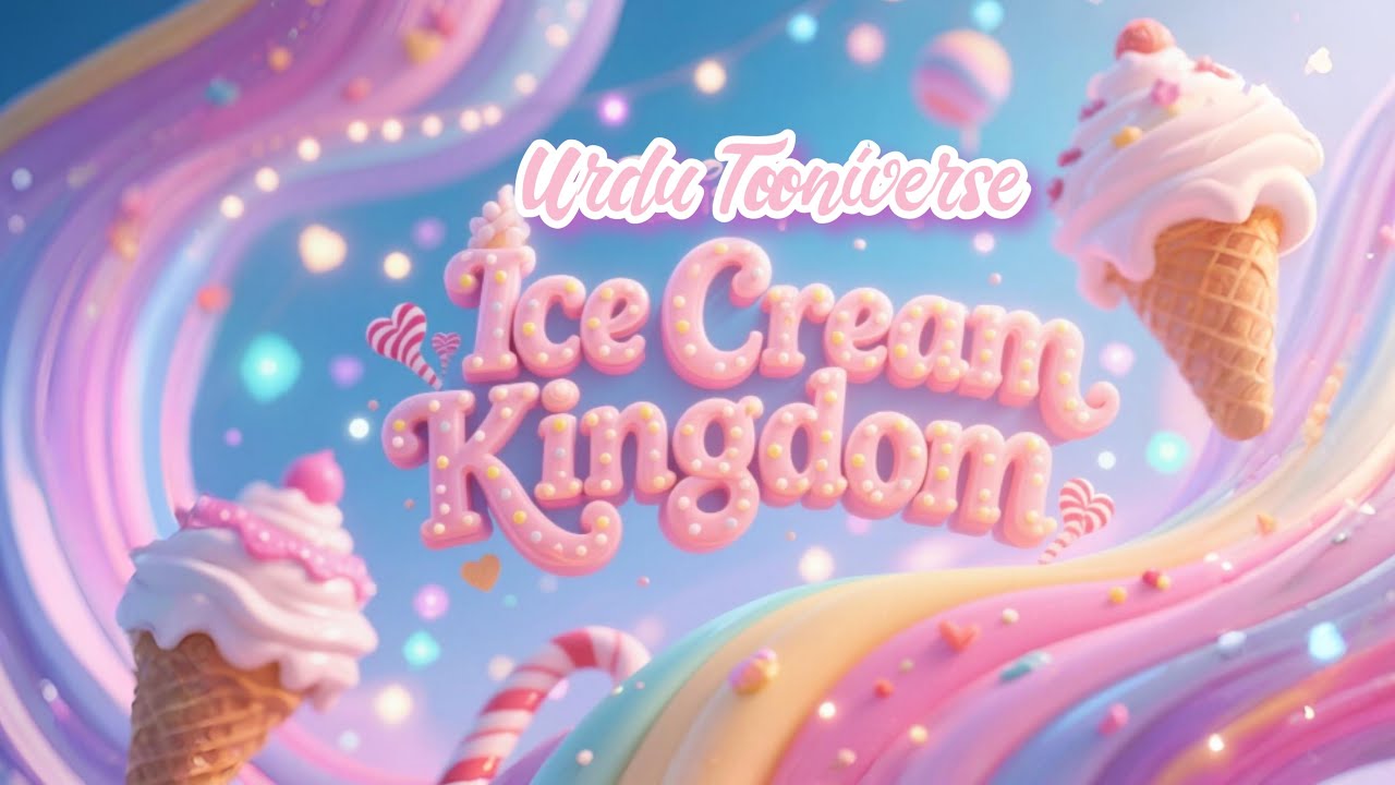 Icecream Kingdum |  Meethi Duniya  | Sweet Friendship Story  |  Urdu Fairy Tales  | Dream Stories