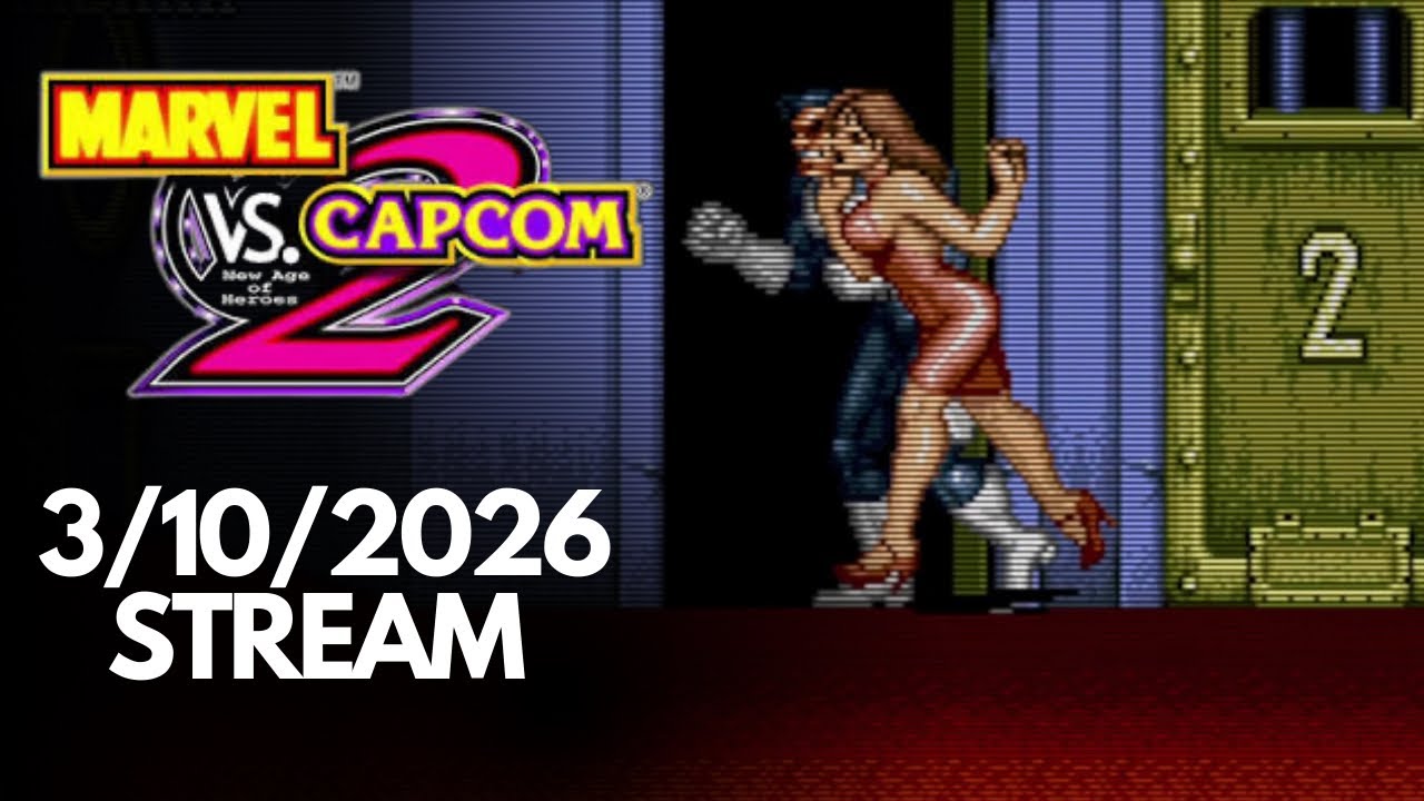 Punisher Takes Over Marvel vs Capcom 2! Stream 3/10/2026